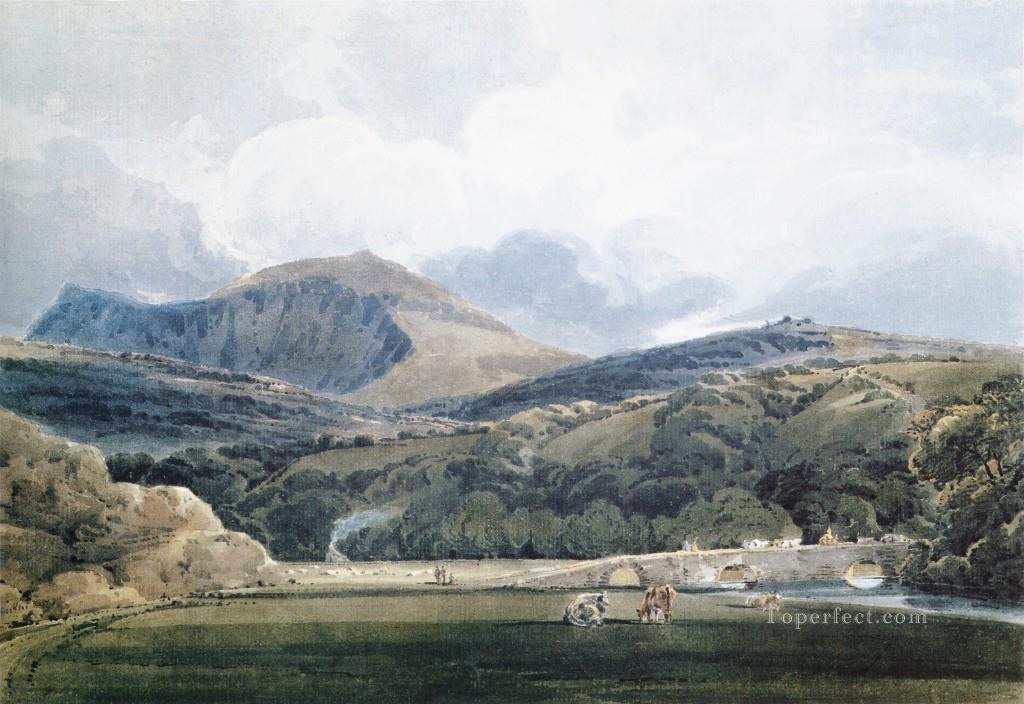 Mynn watercolour painter scenery Thomas Girtin Oil Paintings